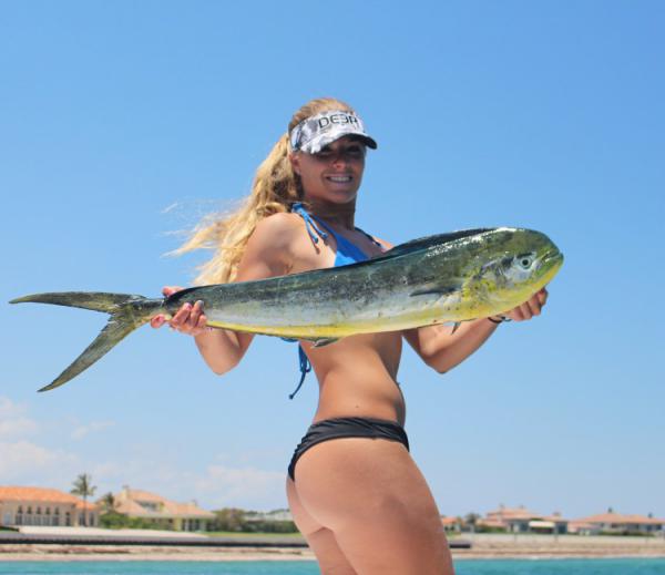 Очаровательные девушки-рыболовы (ФОТО)