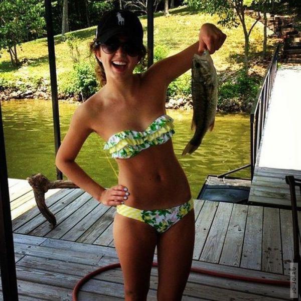 Очаровательные девушки-рыболовы (ФОТО)