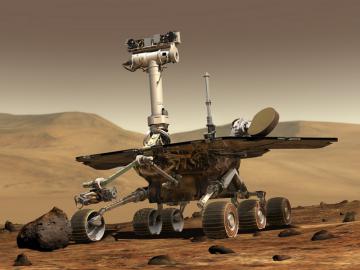 На Марсе обнаружили миниатюрный космический корабль (ФОТО)