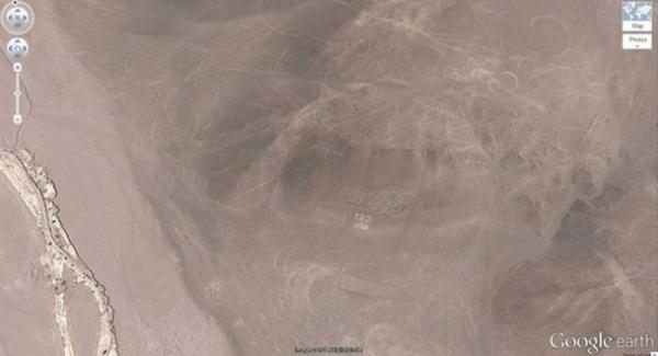 15 странных мест, которые обнаружил Google Earth (ФОТО)