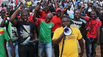 В Буркина-Фасо гибнут демонстранты