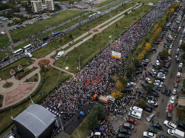 План Навального. В РФ прошел митинг "За сменяемость власти" (ФОТО)