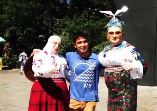 Верка Сердючка остается украинкой даже в Нью-Йорке (ФОТО)