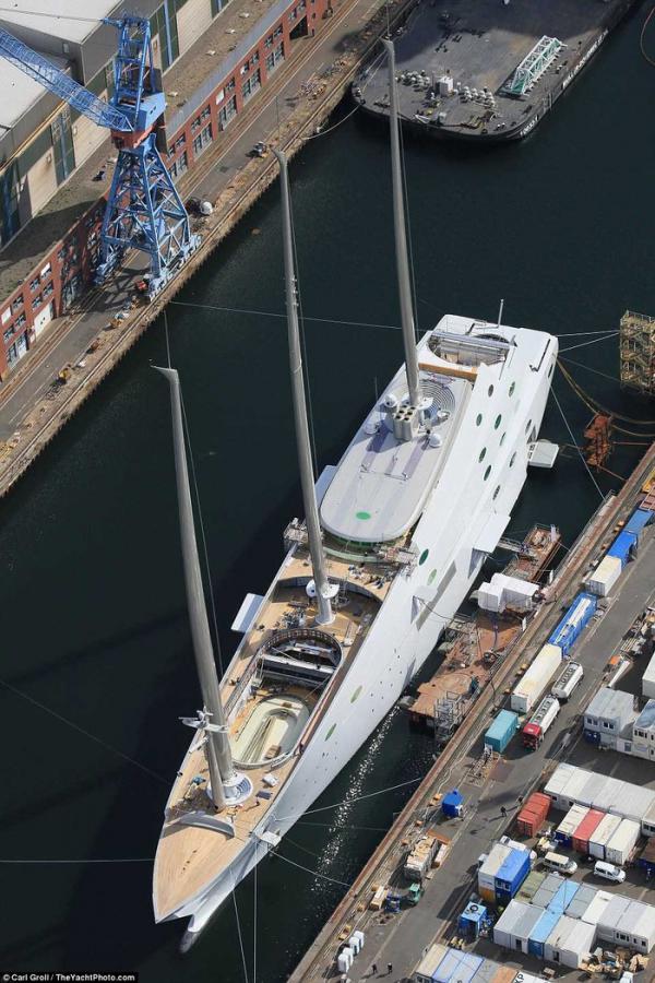 Шик и роскошь. Самая большая парусная яхта в мире (ФОТО)