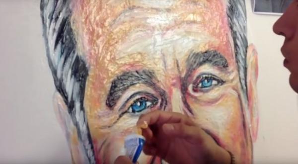 Удивительные картины, сделанные из зубной пасты (ФОТО)