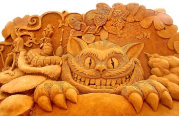 Фестиваль скульптур из песка в Китае (ФОТО)