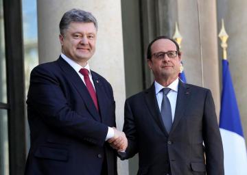 Петр Порошенко поддержал инициативу президента Франции
