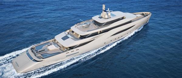 Итальянцы представили эксклюзивную 85-метровую яхту с двумя симметричными бассейнами (ФОТО)
