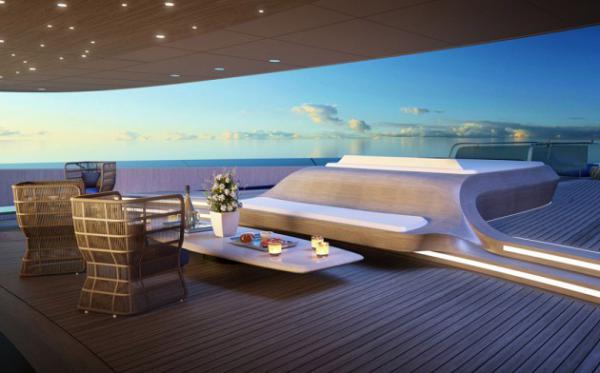 Итальянцы представили эксклюзивную 85-метровую яхту с двумя симметричными бассейнами (ФОТО)
