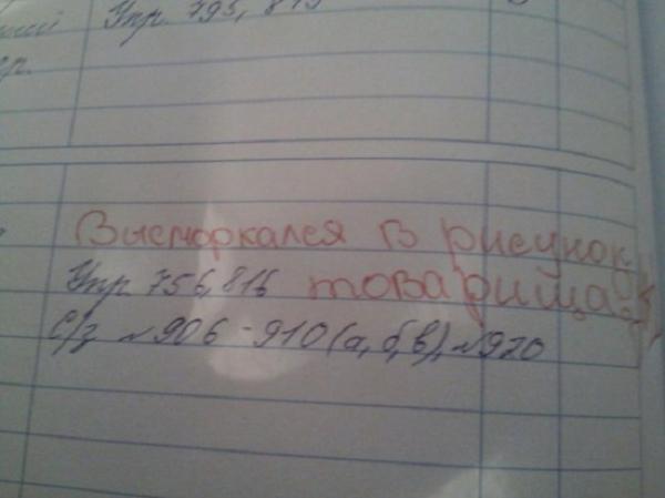 Самые невероятные записи в школьных дневниках (ФОТО)