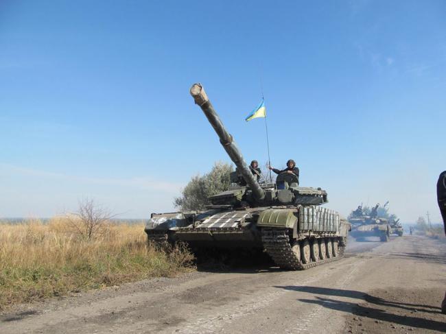 Боевики «ЛНР» и силы АТО начали отвод вооружения (ФОТО)