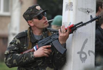 В Киеве избили луганского сепаратиста (ФОТО)