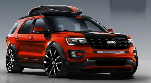 Ford представит в Лас-Вегасе уникальные спецверсии Explorer (ФОТО)