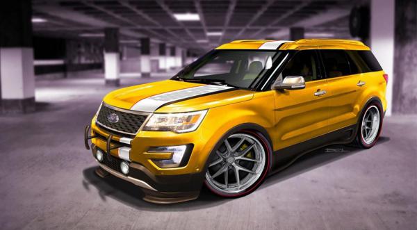Ford представит в Лас-Вегасе уникальные спецверсии Explorer (ФОТО)