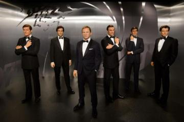 В Музее мадам Тюссо выставили шесть восковых фигур агентов 007