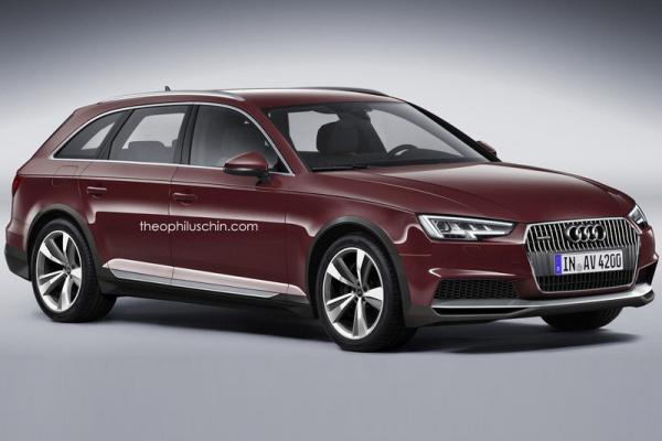 В Сети появились снимки внедорожника Audi A4 Allroad (ФОТО)