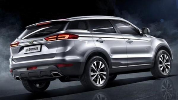 Китайская автокомпания Geely рассекретила новый внедорожник (ФОТО)