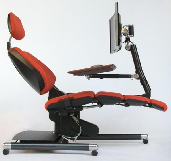 Дизайнеры из США создали самое удобное кресло для людей, работающих за компьютером (ФОТО)