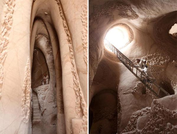 Скульптор из Нью-Мехико создал сказочный подземный мир (ФОТО)