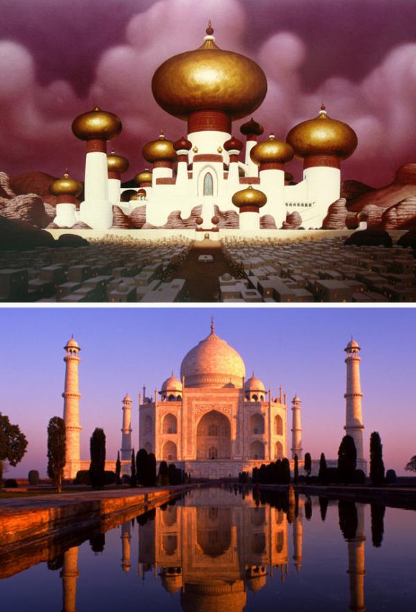 10 реальных мест на Земле из мультфильмов Диснея (ФОТО)