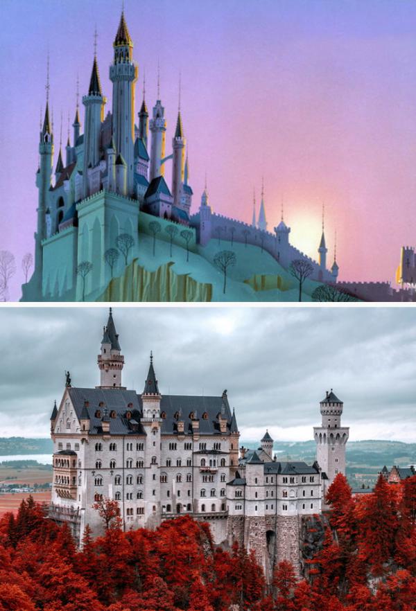 10 реальных мест на Земле из мультфильмов Диснея (ФОТО)