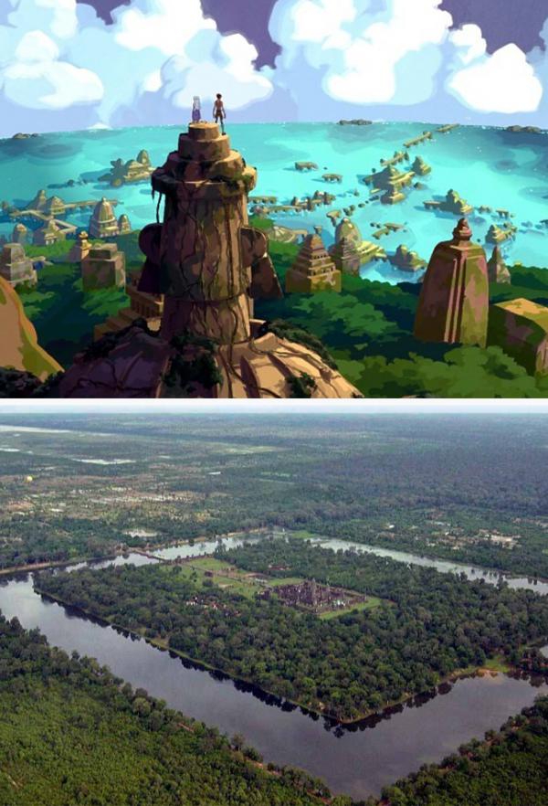 10 реальных мест на Земле из мультфильмов Диснея (ФОТО)