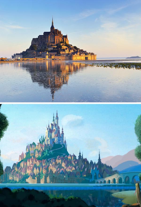 10 реальных мест на Земле из мультфильмов Диснея (ФОТО)