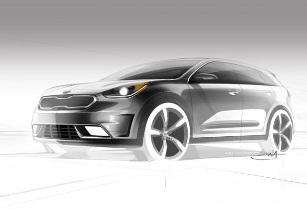 KIA представил концепт будущего гибридного кроссовера Niro (ФОТО)