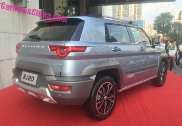 Китайцы задумали выпустить смесь автомобилей Toyota и Jeep (ФОТО)