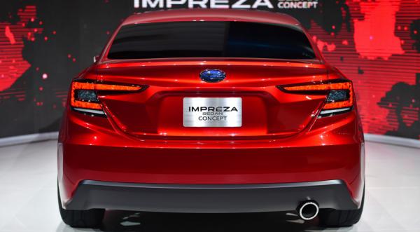 Subaru представила Impreza Sedan Concept нового поколения (ФОТО)