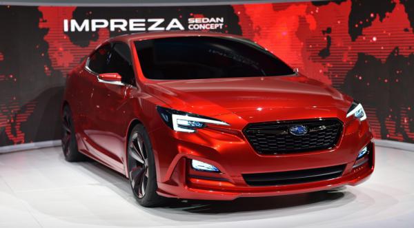 Subaru представила Impreza Sedan Concept нового поколения (ФОТО)