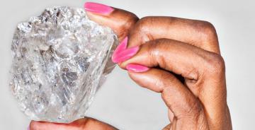 Найден второй по величине в мире алмаз