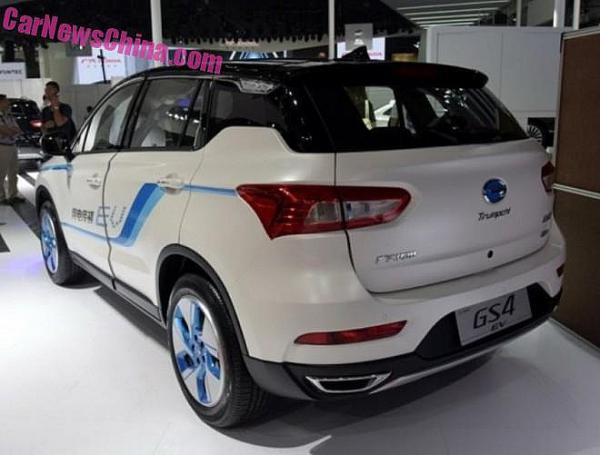 Trumpchi представила электрический кроссовер GS4 EV (ФОТО)