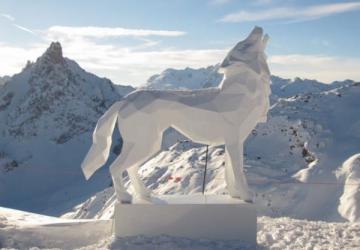 Зимняя сказка. Потрясающие снежные скульптуры (ФОТО)
