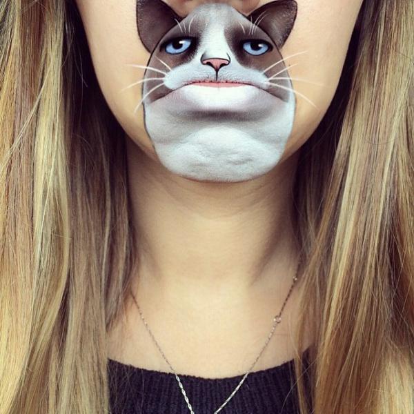 Cамый лучший бодиарт губ (ФОТО)