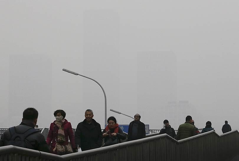 Пекин терпит экологическое бедствие (ФОТО)