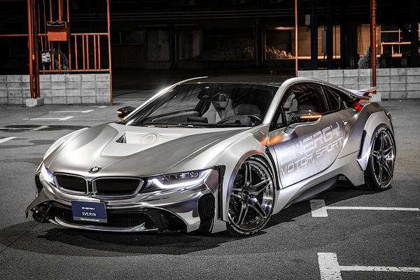 В Японии прокачали гибридный спорктар BMW i8 (ФОТО)