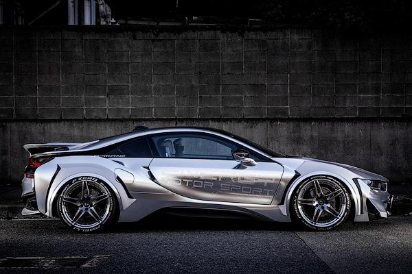 В Японии прокачали гибридный спорктар BMW i8 (ФОТО)