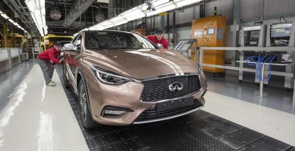 Премиальный хэтчбек Infiniti Q30 встал на конвейер (ФОТО)