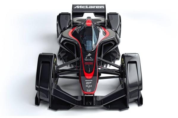 Британцы из McLaren показали гоночную машину будущего (ФОТО)