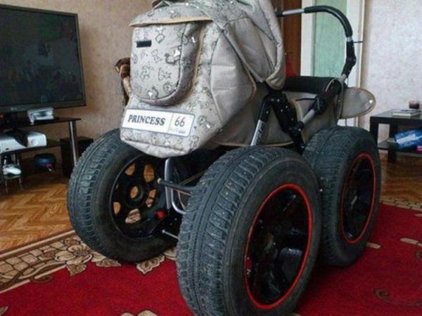 10 абсолютно безумных, но очень крутых детских колясок (ФОТО)