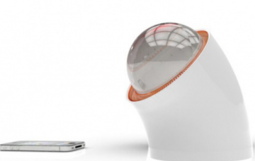 Хрустальный шар - отличное зарядное устройство (ФОТО)