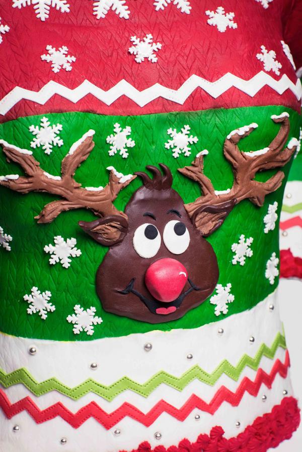 В Германии создали съедобный рождественский свитер (ФОТО)