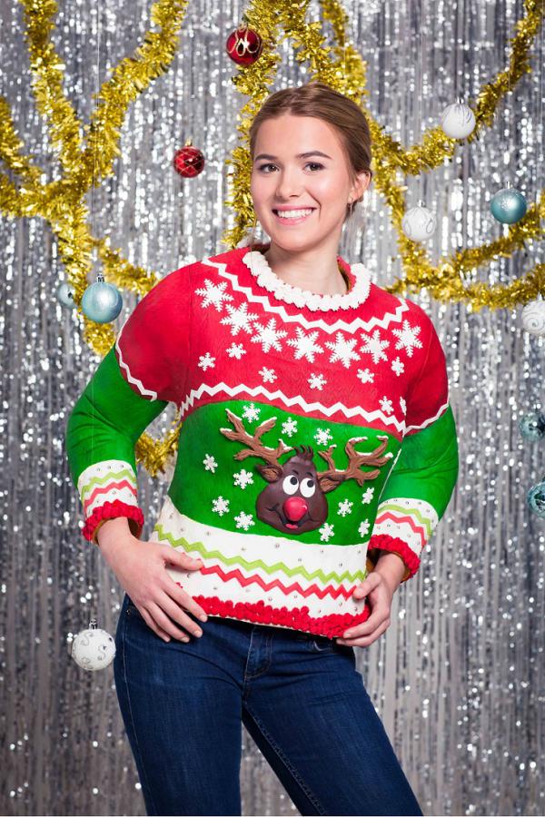 В Германии создали съедобный рождественский свитер (ФОТО)