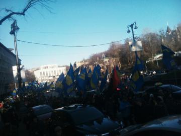 В столице проходит антиправительственный митинг (ФОТО)