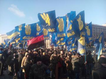 В столице проходит антиправительственный митинг (ФОТО)