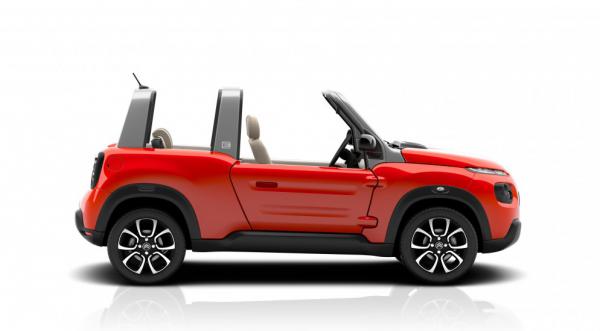 Citroen представил новую модель E-Mehari с пластиковым кузовом (ФОТО)