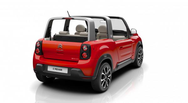 Citroen представил новую модель E-Mehari с пластиковым кузовом (ФОТО)