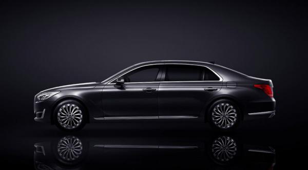 Премьера роскошного Genesis G90 в Южной Корее (ФОТО)