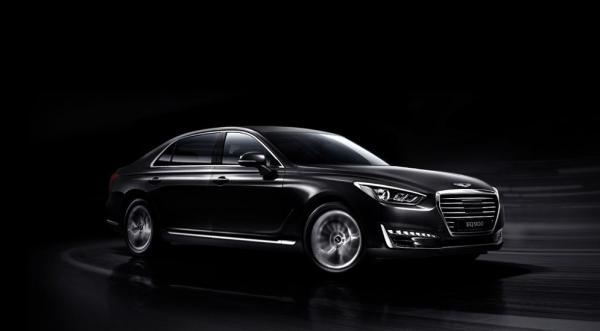 Премьера роскошного Genesis G90 в Южной Корее (ФОТО)